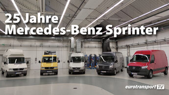  eurotransportTV Sondersendung: 25 Jahre Mercedes-Benz Sprinter