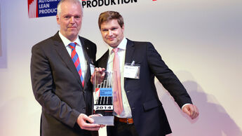  v.l. Michael Timmermann, Werksleiter Vreden und Ferdinand Wagner, Agamus Consult 