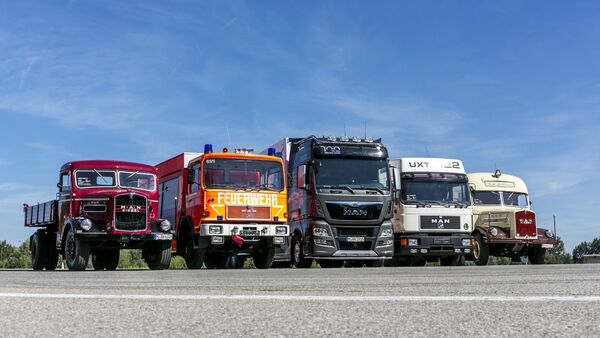 100 Jahre MAN Lkw Vergleich