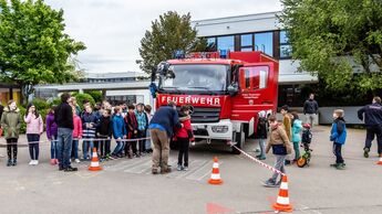 150 Grundschüler nehmen an der Aktion teil.