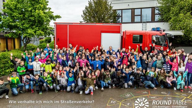 150 Viertklässler nahmen an der Aktion teil.