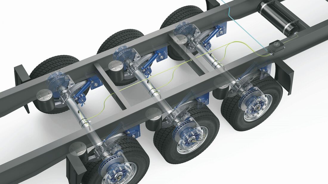 3-Achs Trailer mit BPW AirSave System