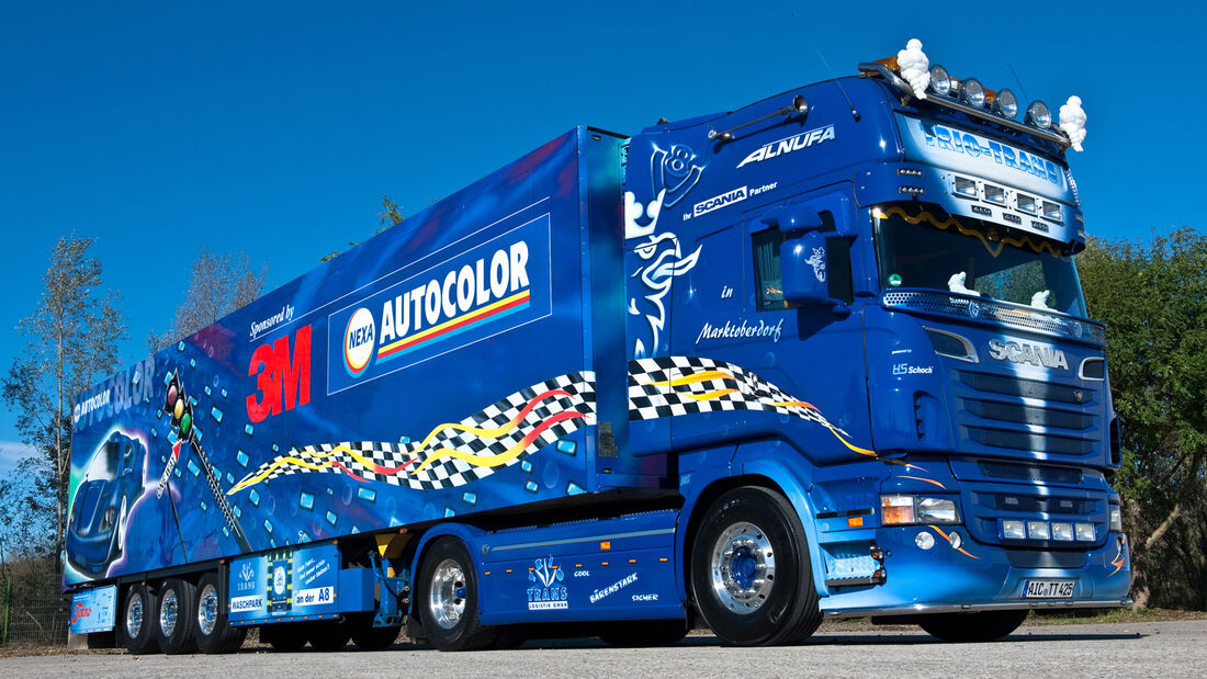 3M-Truck von Trio-Trans, Supertruck, Alnufa, Scania