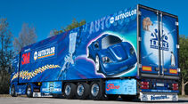 3M-Truck von Trio-Trans, Supertruck, Scania, Heck