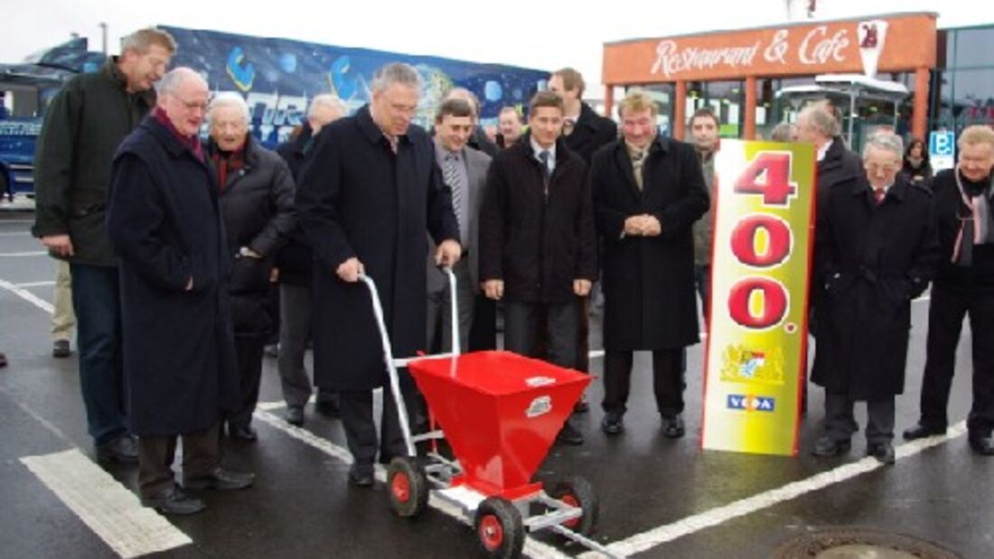 400 neue Lkw-Stellplätze in Bayern