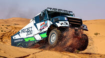 500 KOOLEN Kees (nld), DE GRAAF Wouter (nld), ROZEGAARD Wouter (nld), Project 2030, Iveco, Trucks, FIA W2RC, action during the Stage 6 of the Dakar 2023 between Hail and Al Duwadimi, on January 6th, 2023 in Hail, Saudi Arabia