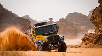 609 HUZINK Gert (ned), KUPPER Hugo (ned), KRESS Mario (cze), Kuipers-Jongbloed Hybrid, Renault, Camion, action during the Stage 3 of the Dakar 2026, on January 6, 2026 around Al-Ula, Saudi Arabia