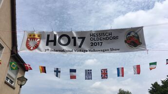 7. internationales Volkswagen Veteranentreffen in Hessisch Oldendorf