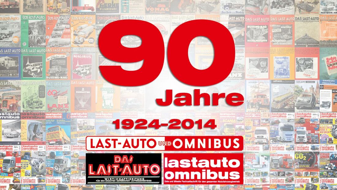 90 Jahre lastauto omnibus
