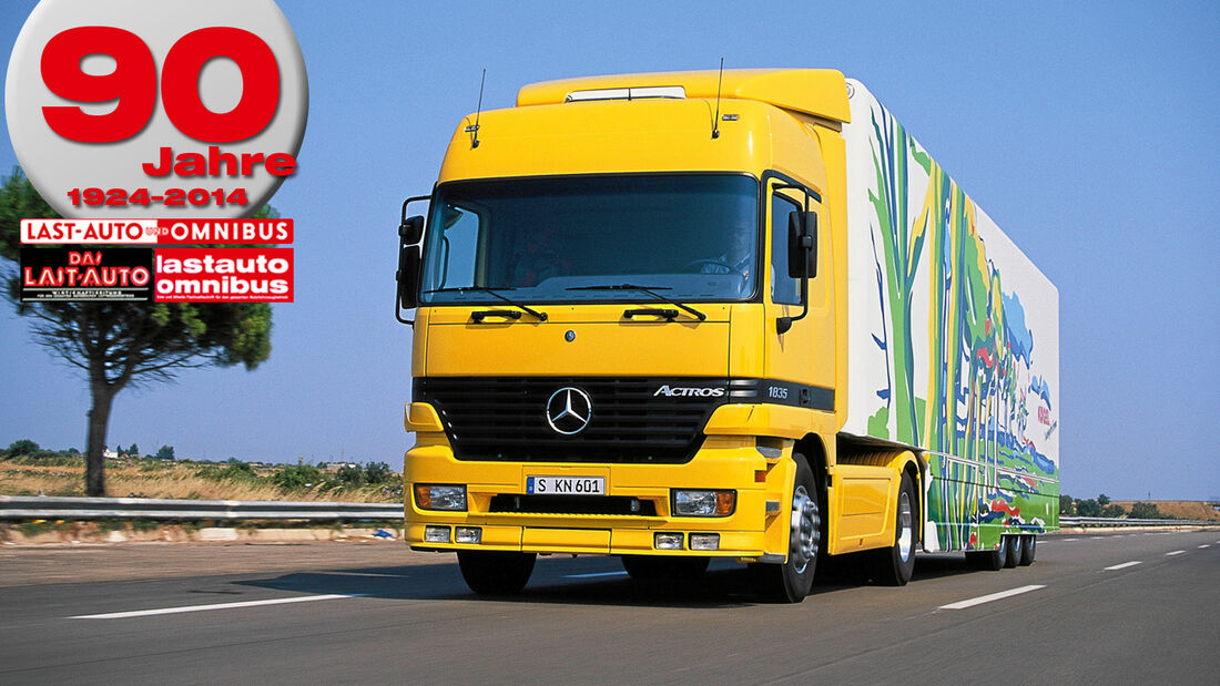 90 Jahre lastauto omnibus, Mercedes, Actros 1