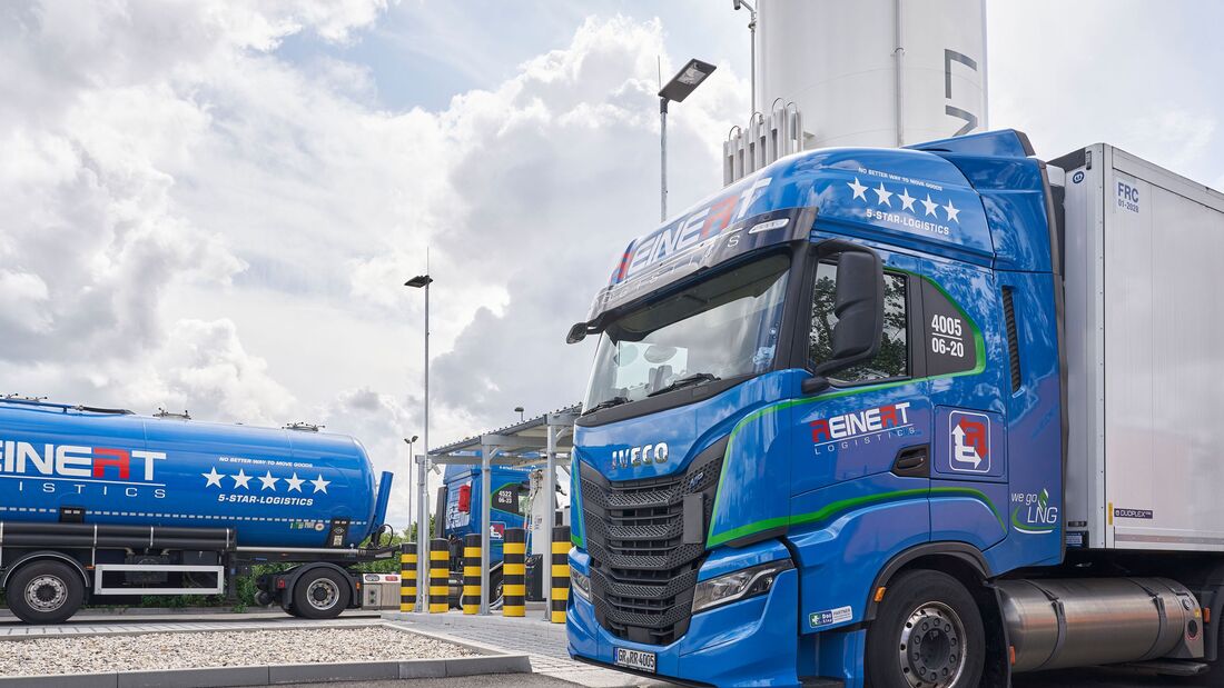 98,5 Prozent Biomethan: Deutschlands LNG-Lkw tanken nahezu vollständig klimaneutral