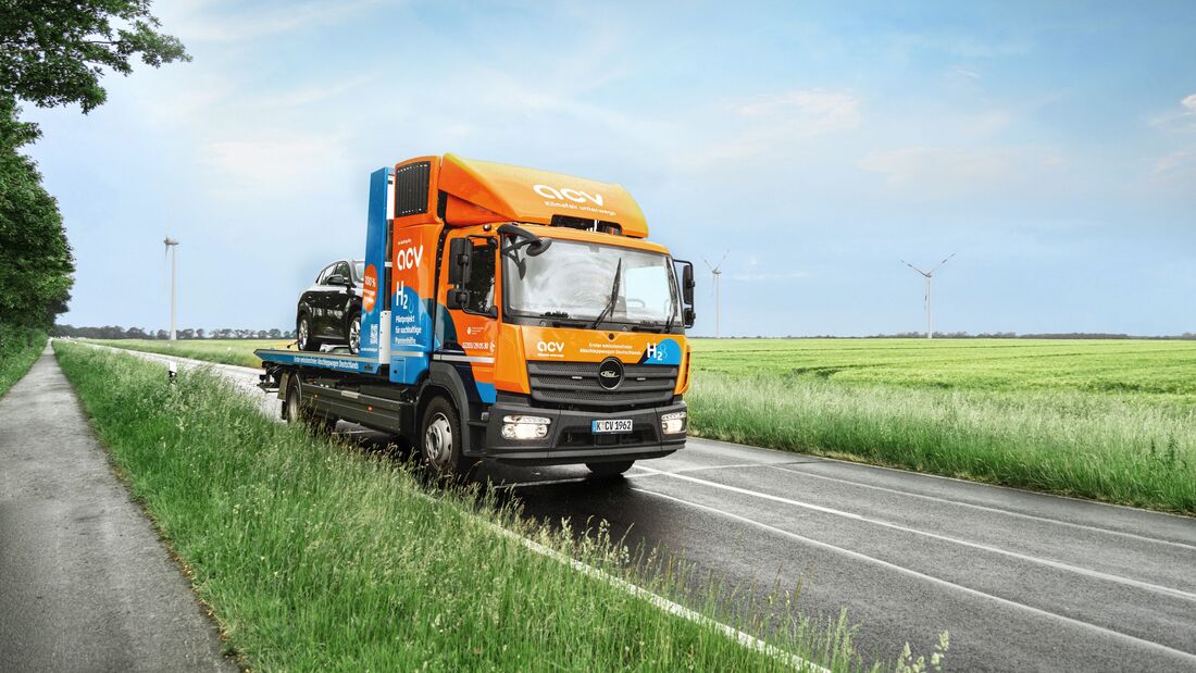ACV Wasserstoff-Abschleppwagen startet in den Regelbetrieb