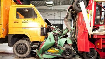 ADAC, Crashtest, Lkw, 2011