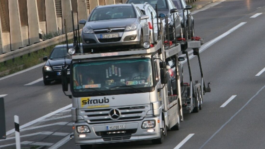 AML unterstützt Versuch mit Lang-Lkw 


