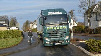 Abbiegeassistent Lkw Fahrrad