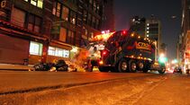 Abenteuer, Müllmänner in New York, Truck