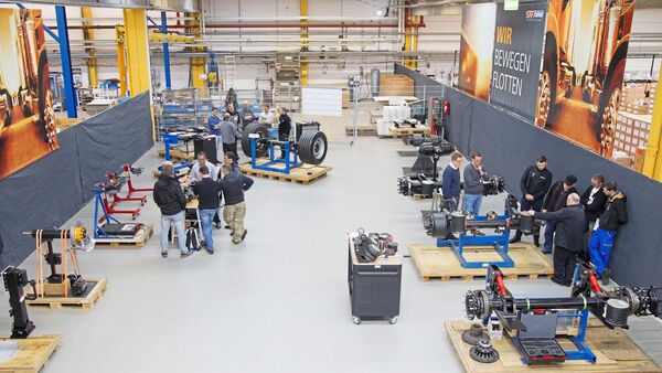 Abgenutzter Bremsbelag