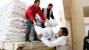 Adra Oumaliya Rural Damascus Food Distribution