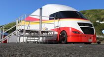 Airflow und Shell zeigen die Studie Starship