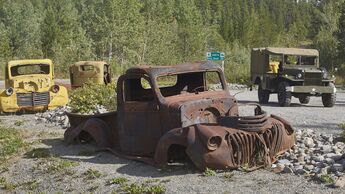Alaska-Highway, Abenteuer FF 1/2018, US-Trucks.