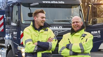 Alba, Fahrer, Lkw