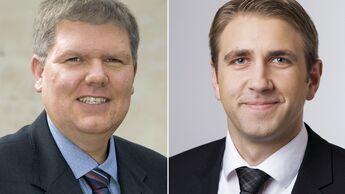 Alexander Roas (li.) und Matthias Heinrich sind neu im Fraikin-Managment. 