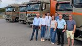 Am Logistikstandort der Spedition Nickles in Klingenberg am Main. Mit der Übernahme durch die familiengeführte Lagoudakis Services GmbH werden Standort und Arbeitsplätze langfristig gesichert.