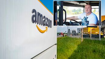 Amazon, Lkw-Fahrer