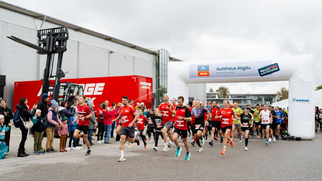 Ansorge Logistik, Branchenlauf, Allgäu