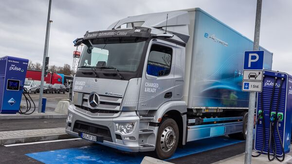 Aral Lade-Korridor für Lkw