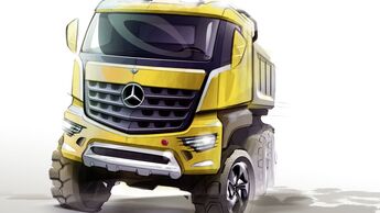Arocs, Mercedes-Benz, Daimler, Baufahrzeug