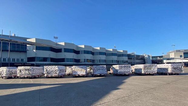 Atemschutzmasken bei Streck Transport