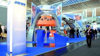 Auch 2008 präsentiert sich der Nutzfahrzeug-Zulieferer Jost auf der IAA in Hannover. 