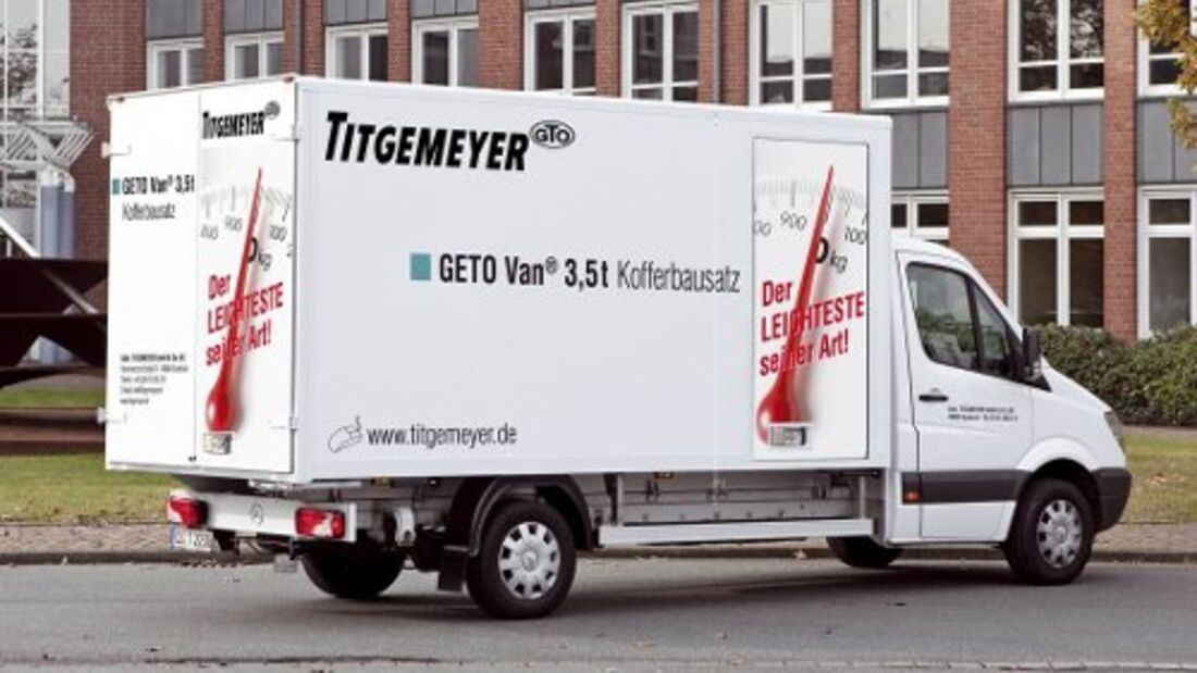 Aufbau für die Sprinter-Klasse 