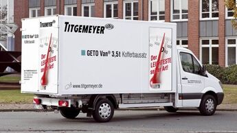 Aufbau für die Sprinter-Klasse 