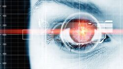 Augen-Display Datenschutz