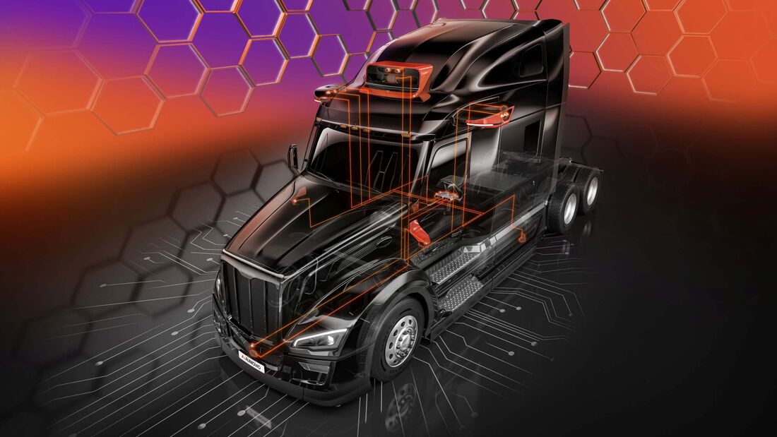 Aumovio nutzt KI bei der Entwicklung autonomer Trucks