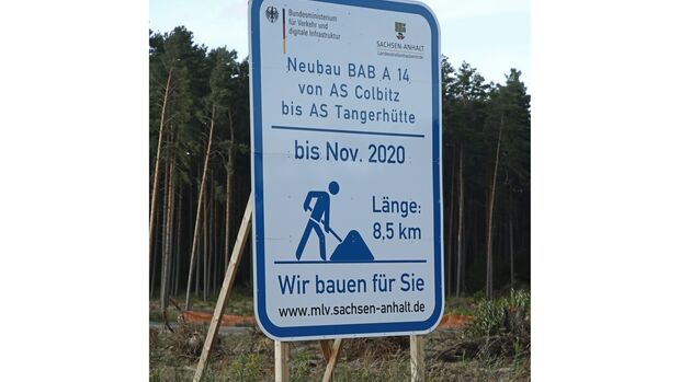 Ausbau A14, B198 Magdeburg -> Schwerin, Report FF 10/2018.
