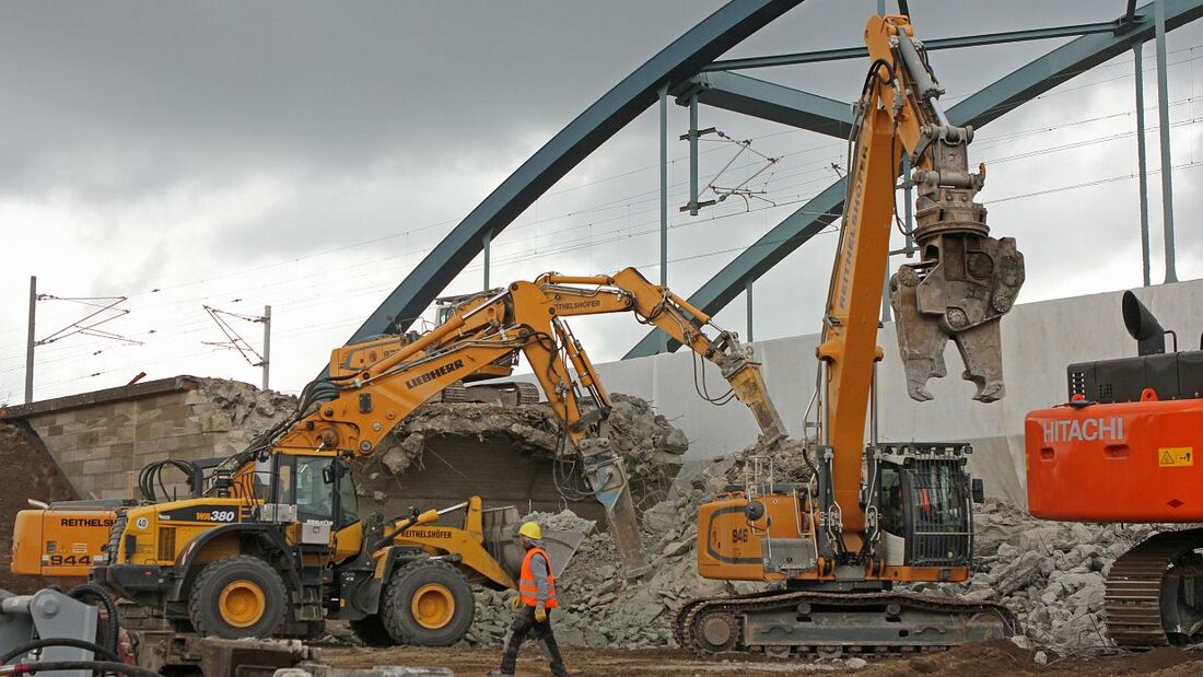 Ausbau der Schienen-Infrastruktur.