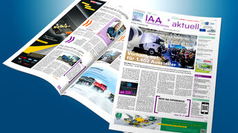Ausgabe 1 der IAA TRANSPORTATION aktuell 2022