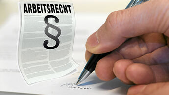 Autobahnkanzlei, Unterschrift, Arbeitsrecht