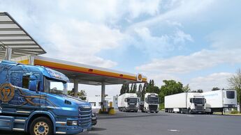 Autohof Dresden Neustadt, FF 10/2019 Truckstop