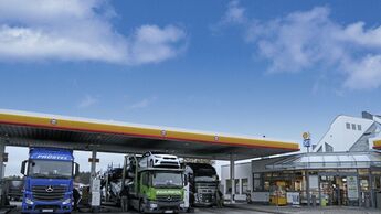Autohof Ramstein, In dem Wat 1, 66877 Ramstein. Truckstop FF 3/2020.