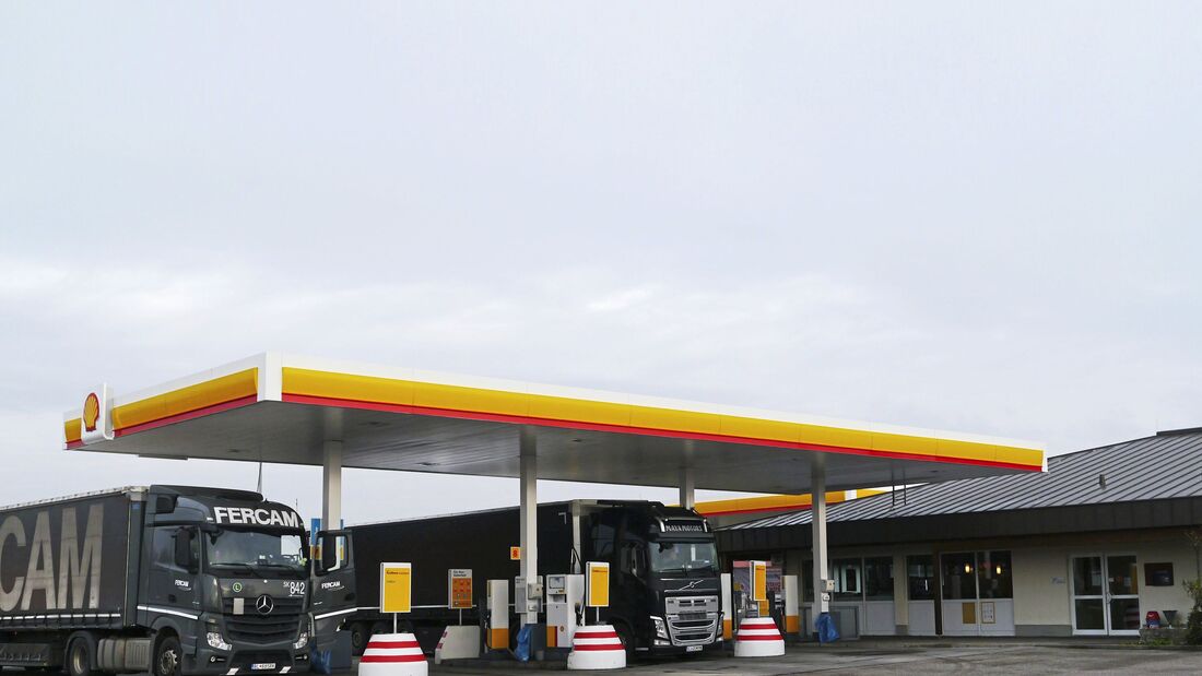 Autohof Shell Kirchberg Fercam Tankstelle Truckstop FF 4/2019