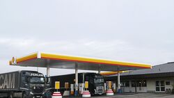 Autohof Shell Kirchberg Fercam Tankstelle Truckstop FF 4/2019