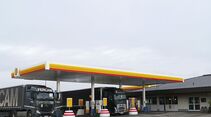 Autohof Shell Kirchberg Fercam Tankstelle Truckstop FF 4/2019