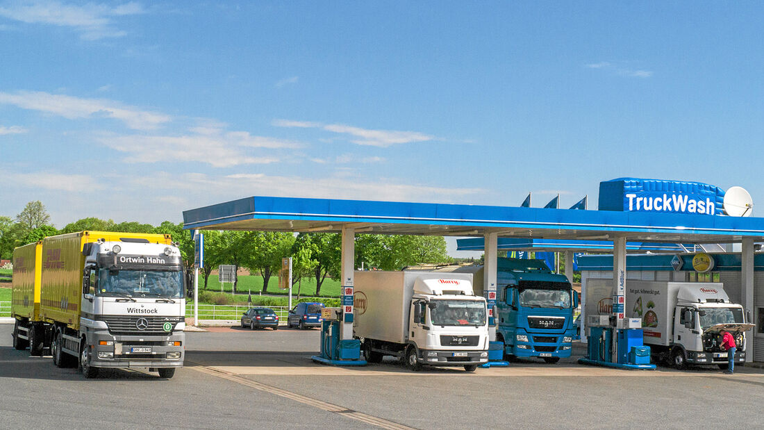 Autohof Uelzen, Truckwash
