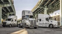 Automatisierte Lkw von Plus