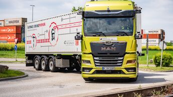 Autonome Lkw sollen künftig von Hub-to-hub fahren können. MAN treibt die Entwicklung mit einem kostenlosen Datensatz voran.