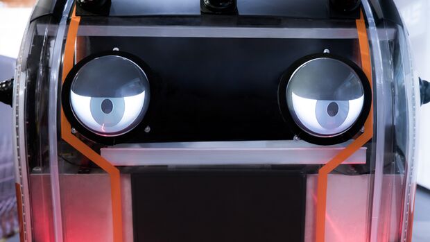 Autonome Pod mit virtuellen Augen